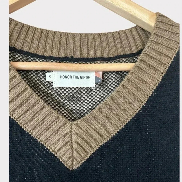 Honor the Gift Women's Small Mascot Sweater Vest Mini Dress in Black - Picture 8 of 8